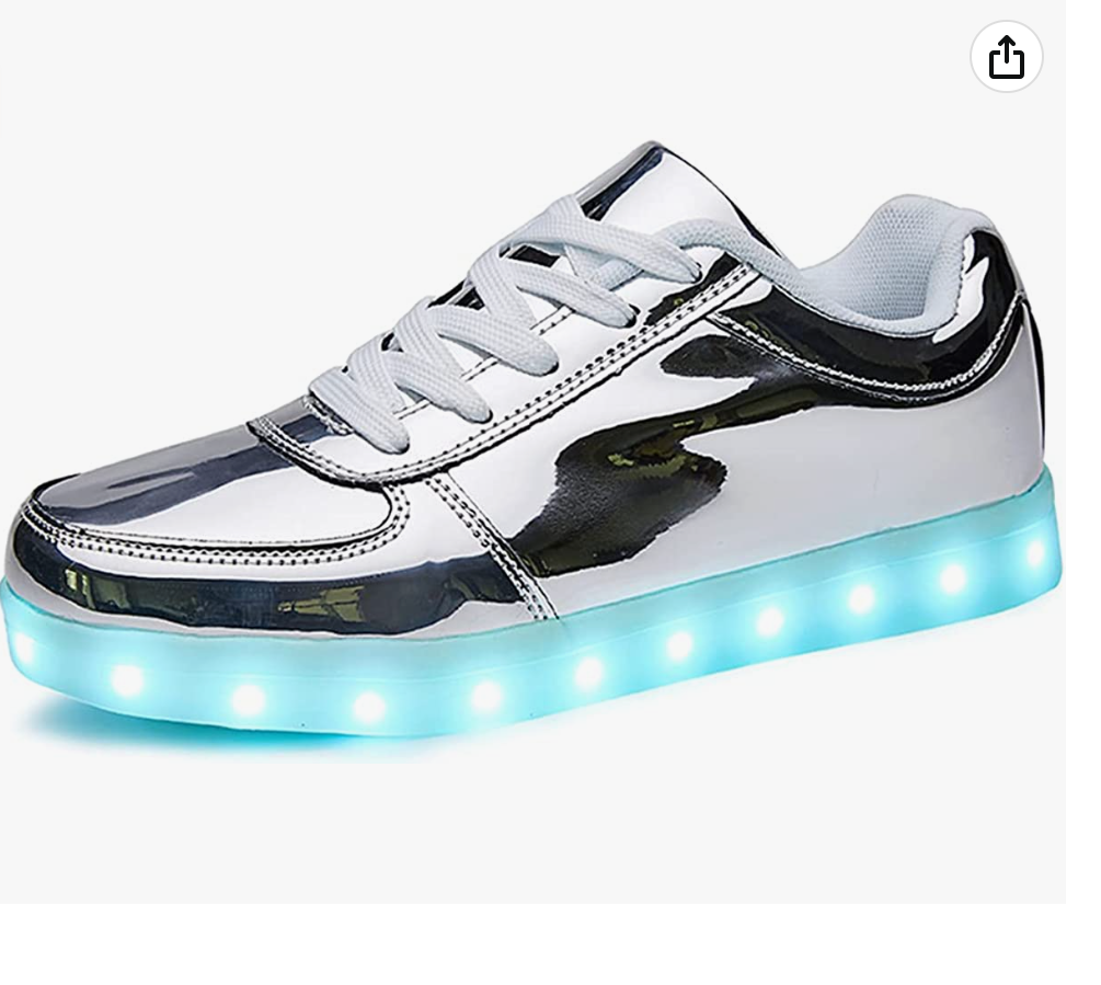Light up sneakers